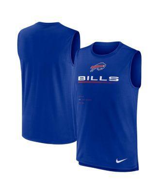 Mens Nike Royal Buffalo Bills Muscle Trainer Tank Top Product Image