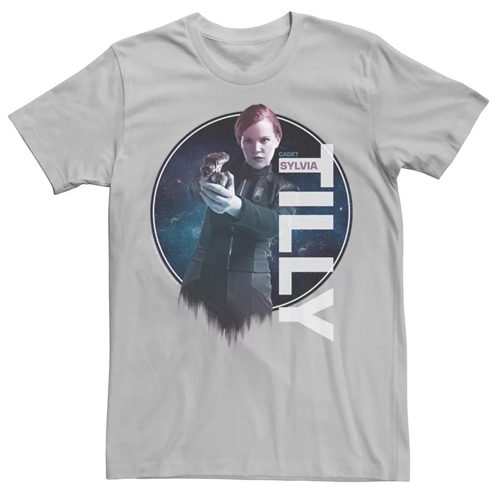 Men's Star Trek Discovery Cadet Tilly Graphic Tee, Size: XXL, Silver Product Image