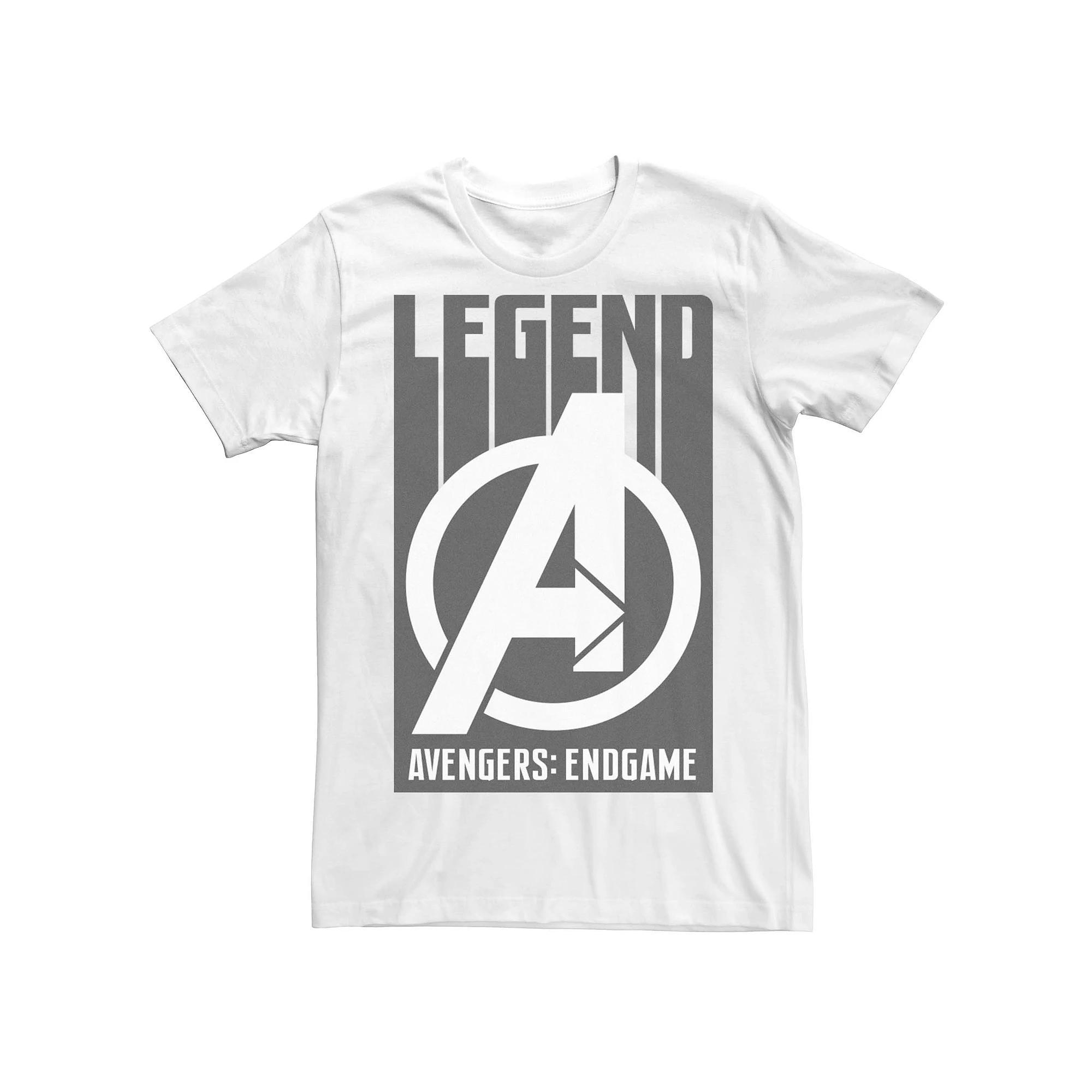 Men's Marvel "Avengers: Endgame" Legend Logo Poster Tee,  Product Image