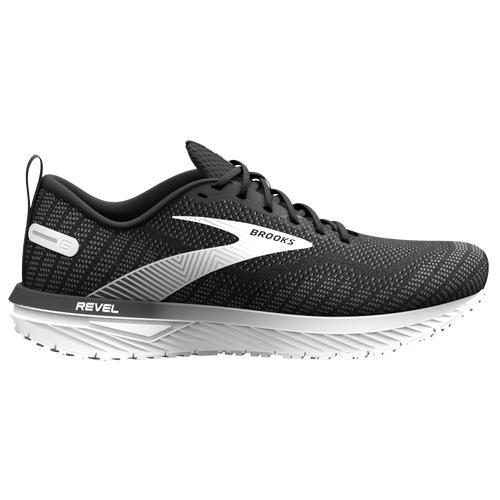 Brooks Women's Revel 6 Blackened Pearl/White) Women's Shoes Product Image