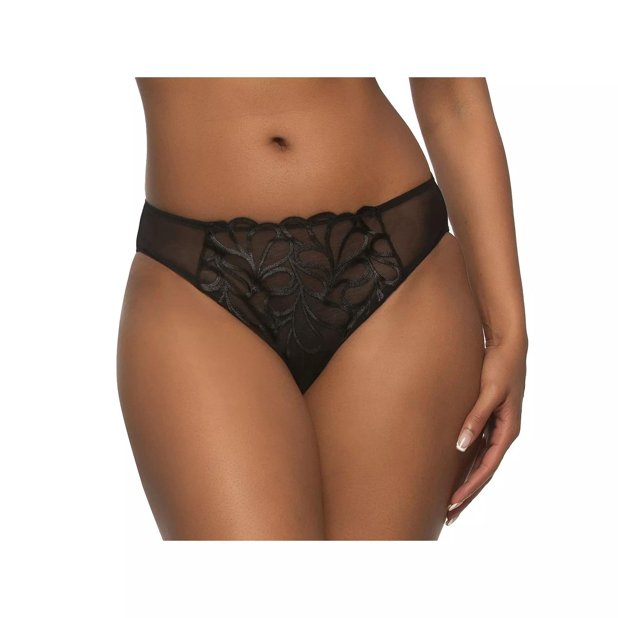 Women's Paramour by Felina Lotus Hi-Cut Brief Panty 635088,  Product Image