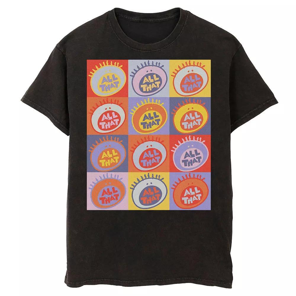 Men's Nickelodeon All That Pop Art Multi Logo Graphic Tee,  Product Image