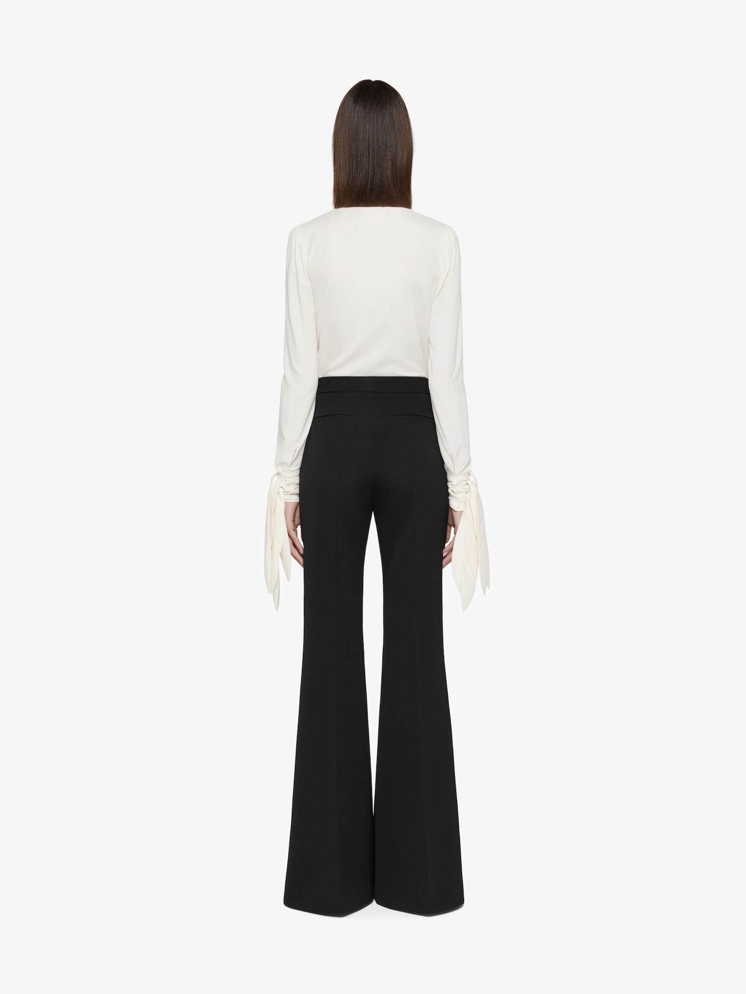 Flare tailored pants in wool Product Image