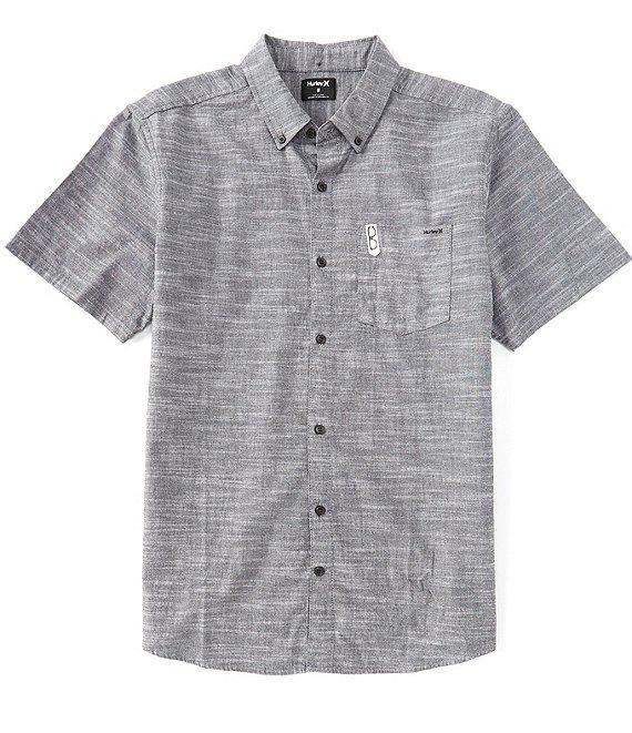 Hurley Short Sleeve One & Only Stretch Classic Fit Woven Shirt Product Image
