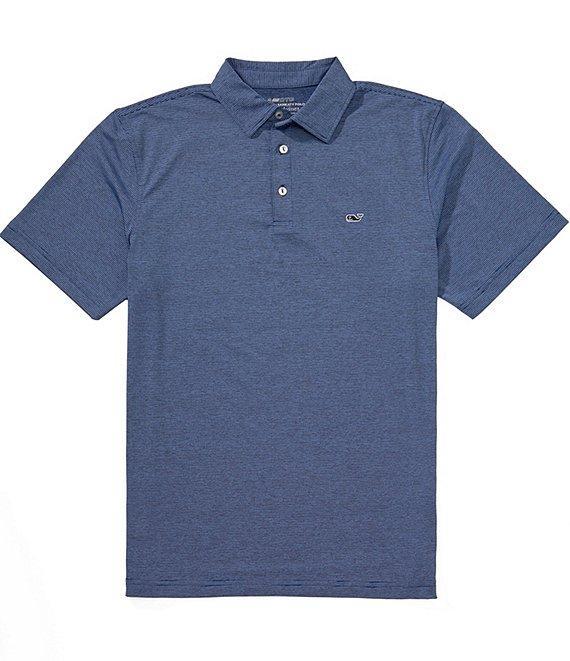 Vineyard Vines St Jean Stripe Short Sleeve Polo Shirt Product Image