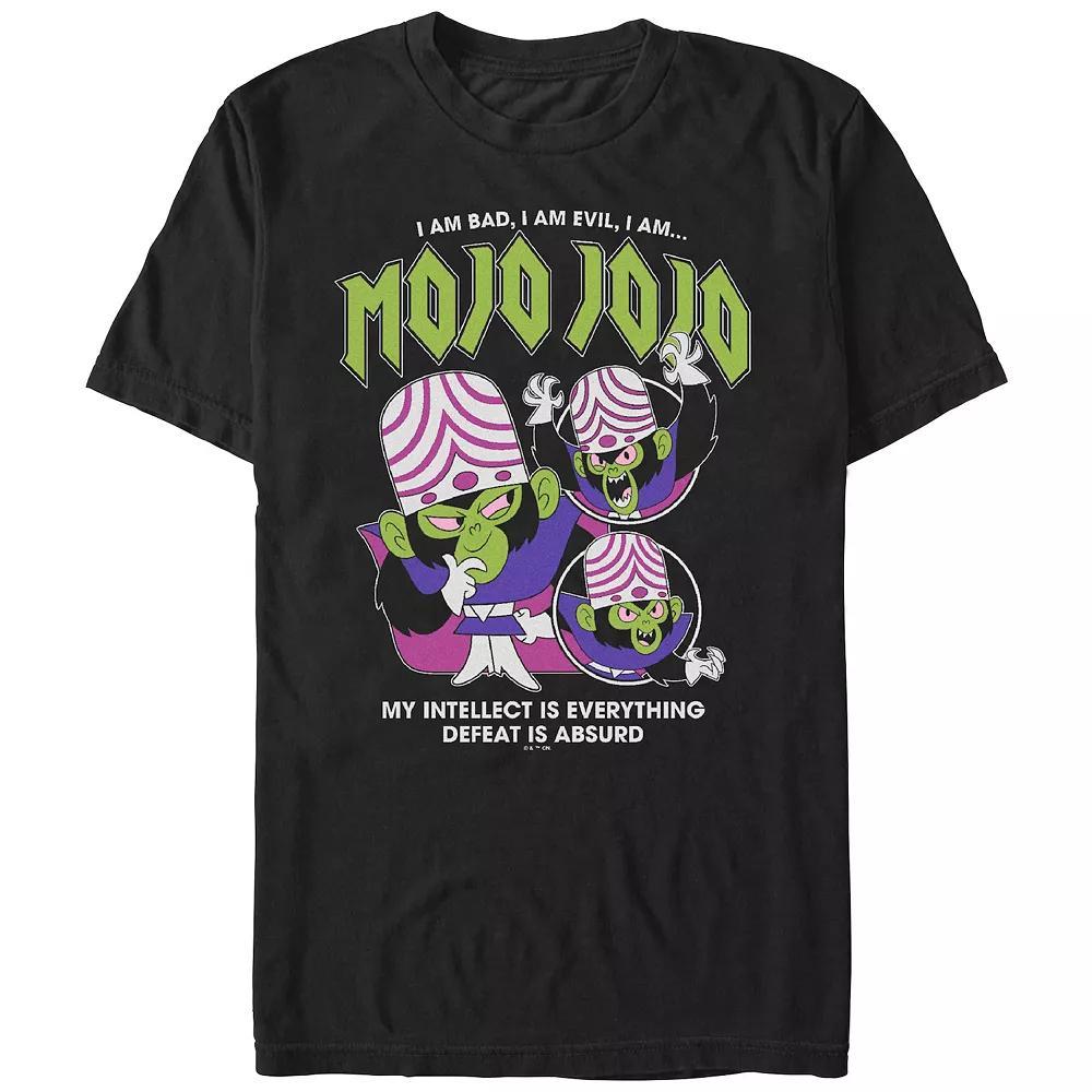 Men's The Powerpuff Girls Mojo Jojo Bad And Evil Graphic Tee, Size: Medium, Black Product Image