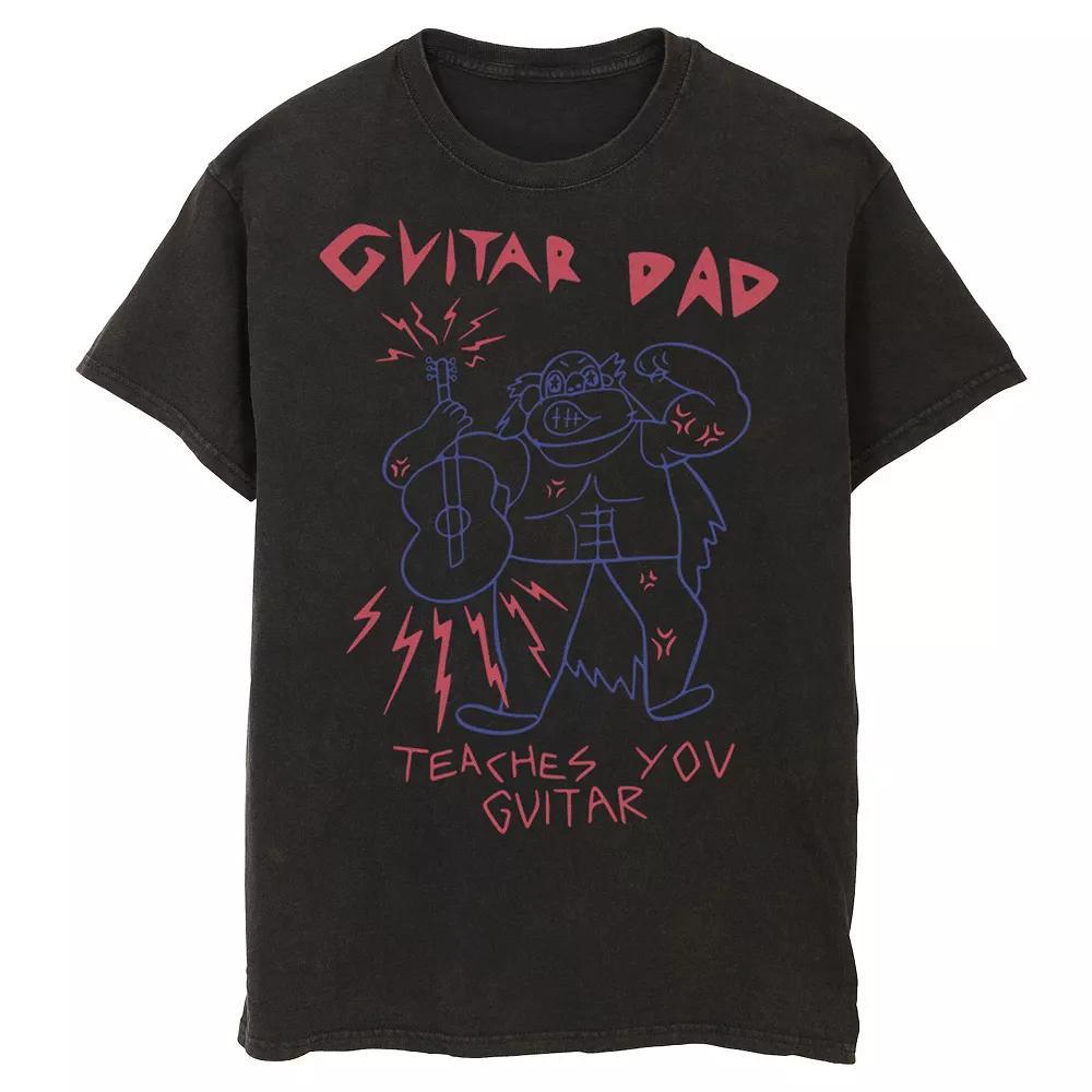 Men's Cartoon Network Steven Universe Guitar Dad Tee,  Product Image