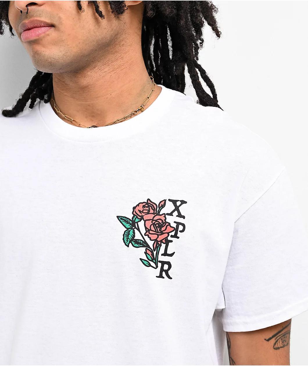 XPLR Grave White T-Shirt Product Image