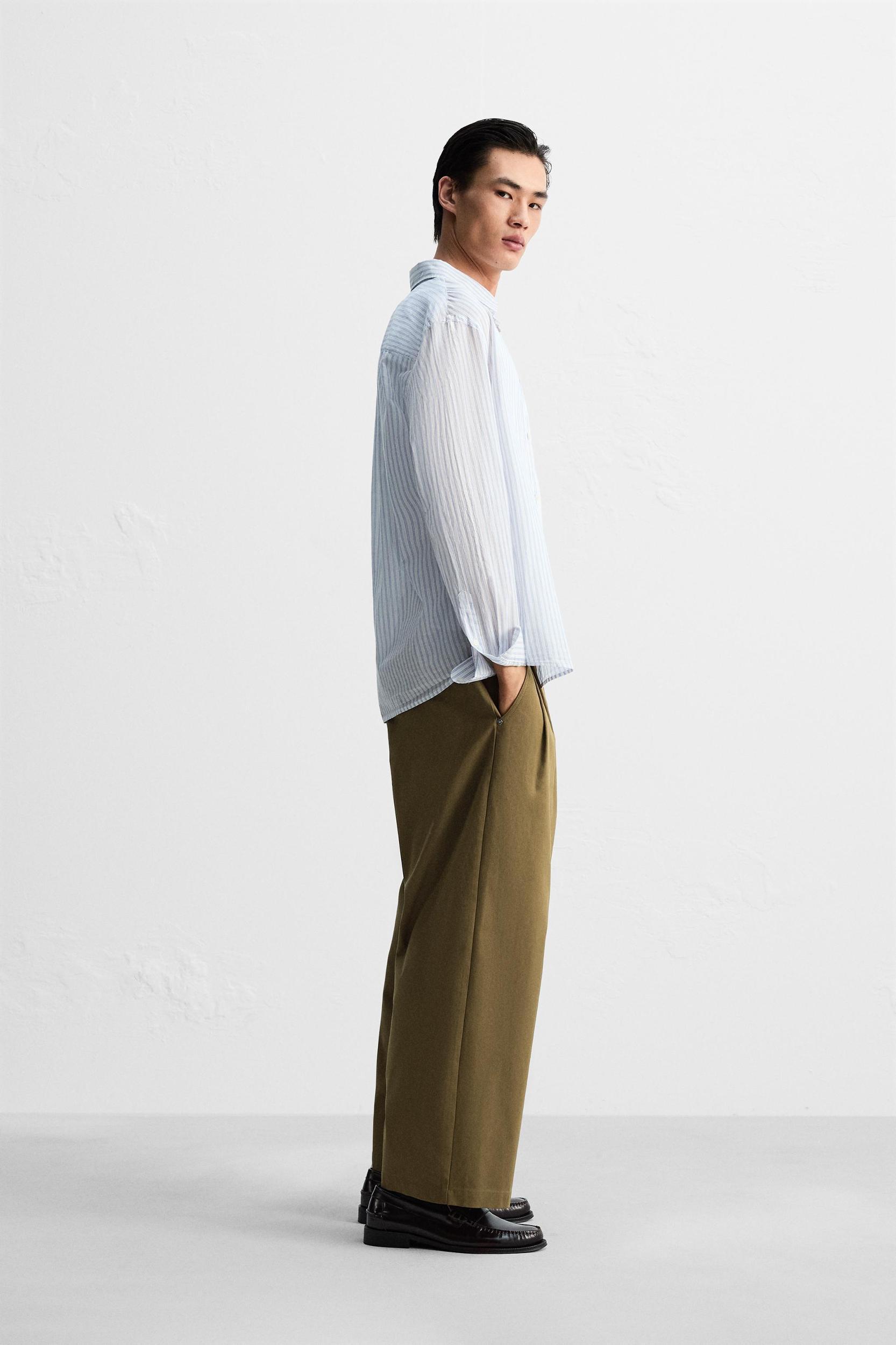 WIDE FIT CHINO PANTS Product Image