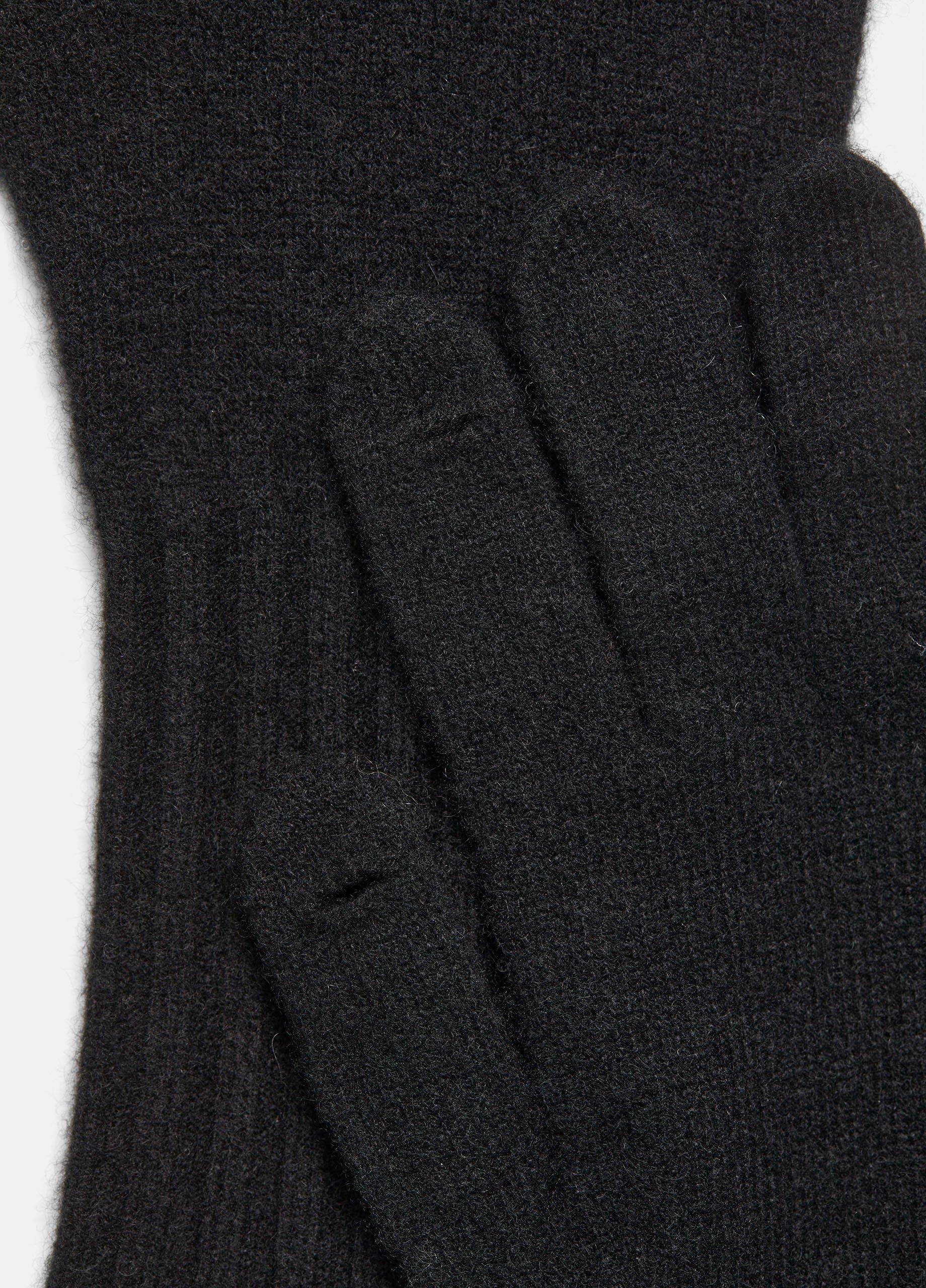 Womens Plush Cashmere Glove, Grey Vince Product Image