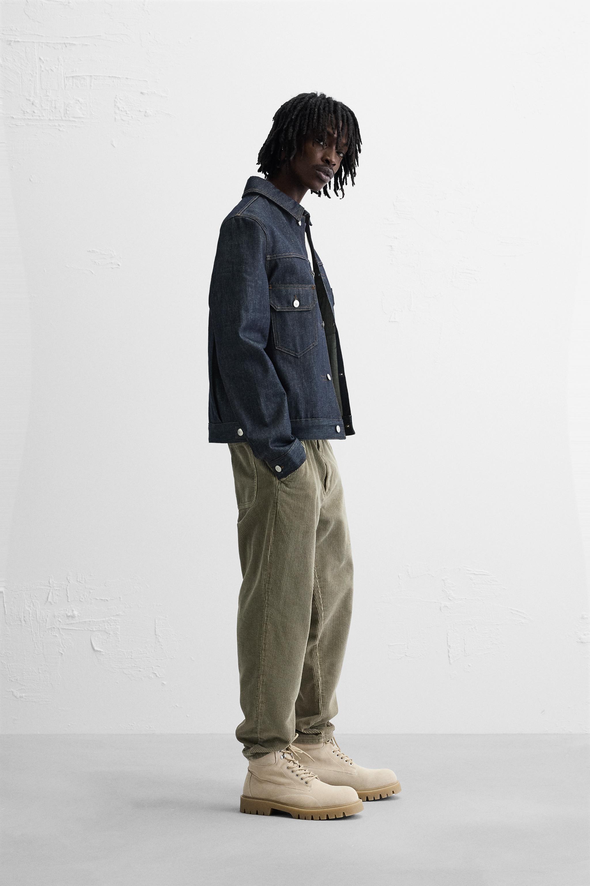 TAPERED CORDUROY PANTS Product Image