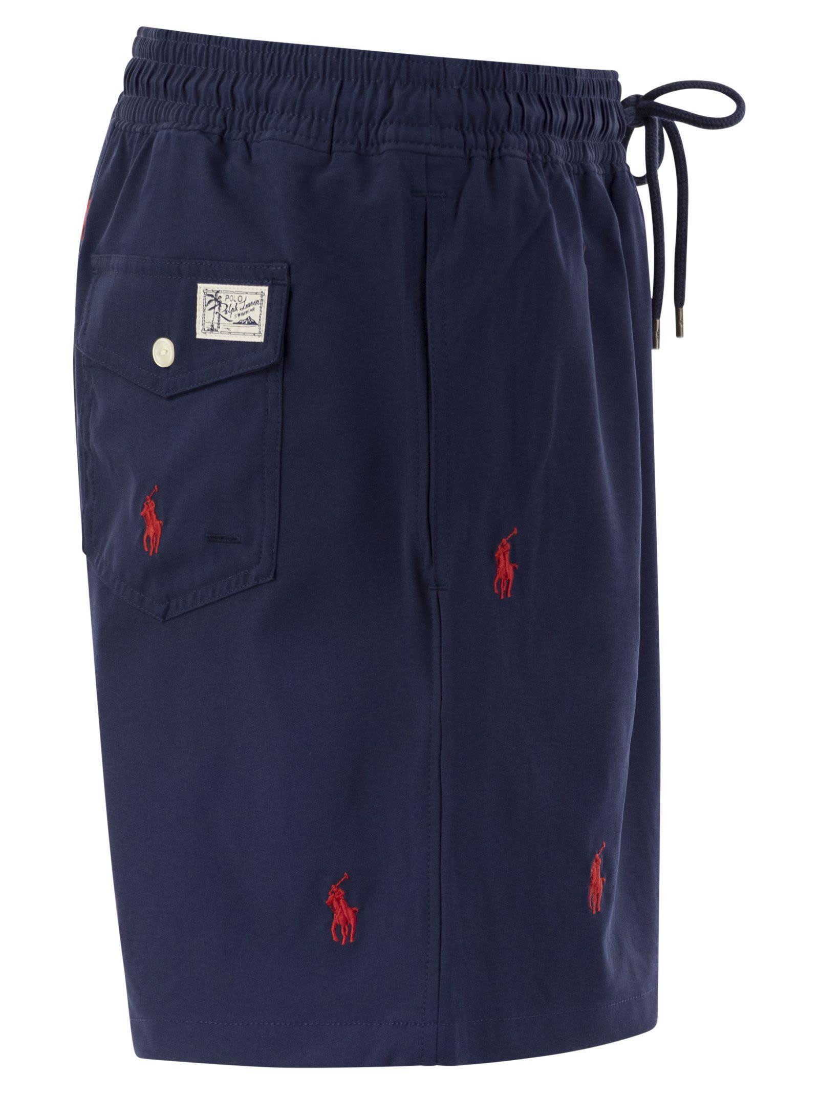 Classic Traveler Beach Boxers In Navy Product Image