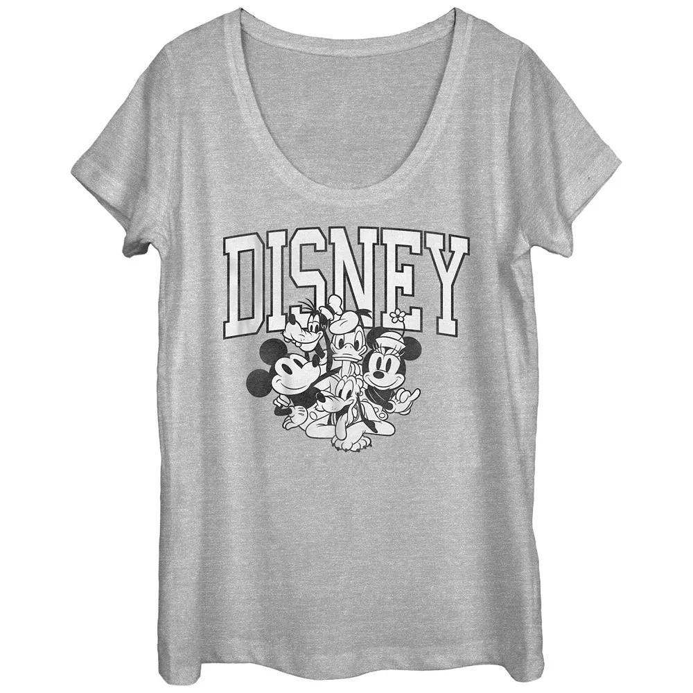 Disney's Juniors' Mickey Mouse Group Tee, Girl's,  Product Image