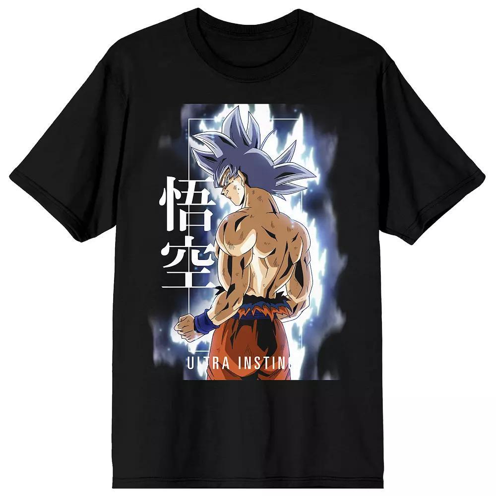 Men's Dragonball Ball Z Instinct Tee, Size: Large, Black Product Image