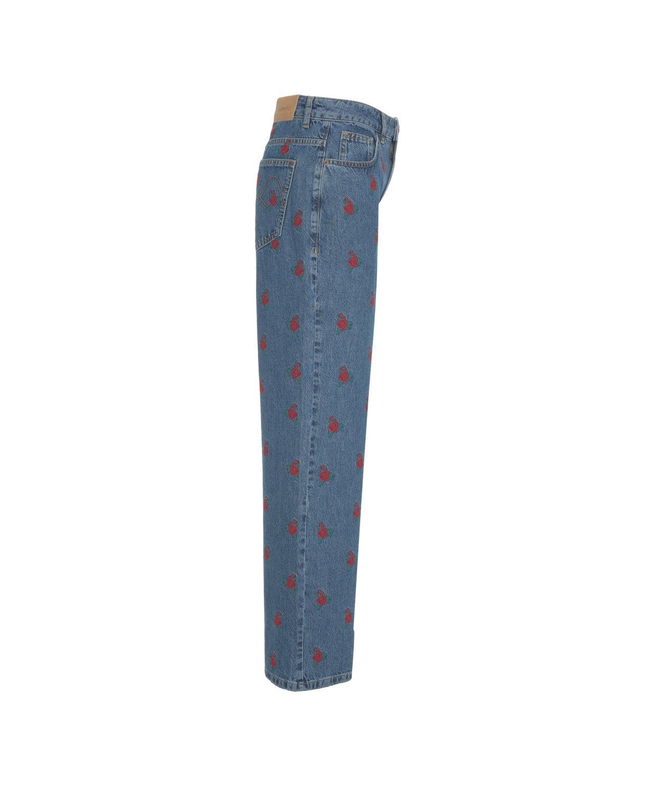 Jeans with embroideries Product Image