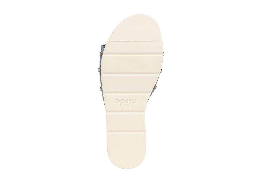 Dr. Scholl's Nice Iconic Flat Sandal Denim) Women's Sandals Product Image