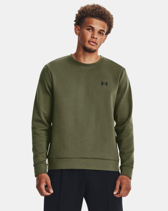 Mens UA Unstoppable Fleece Crew Product Image