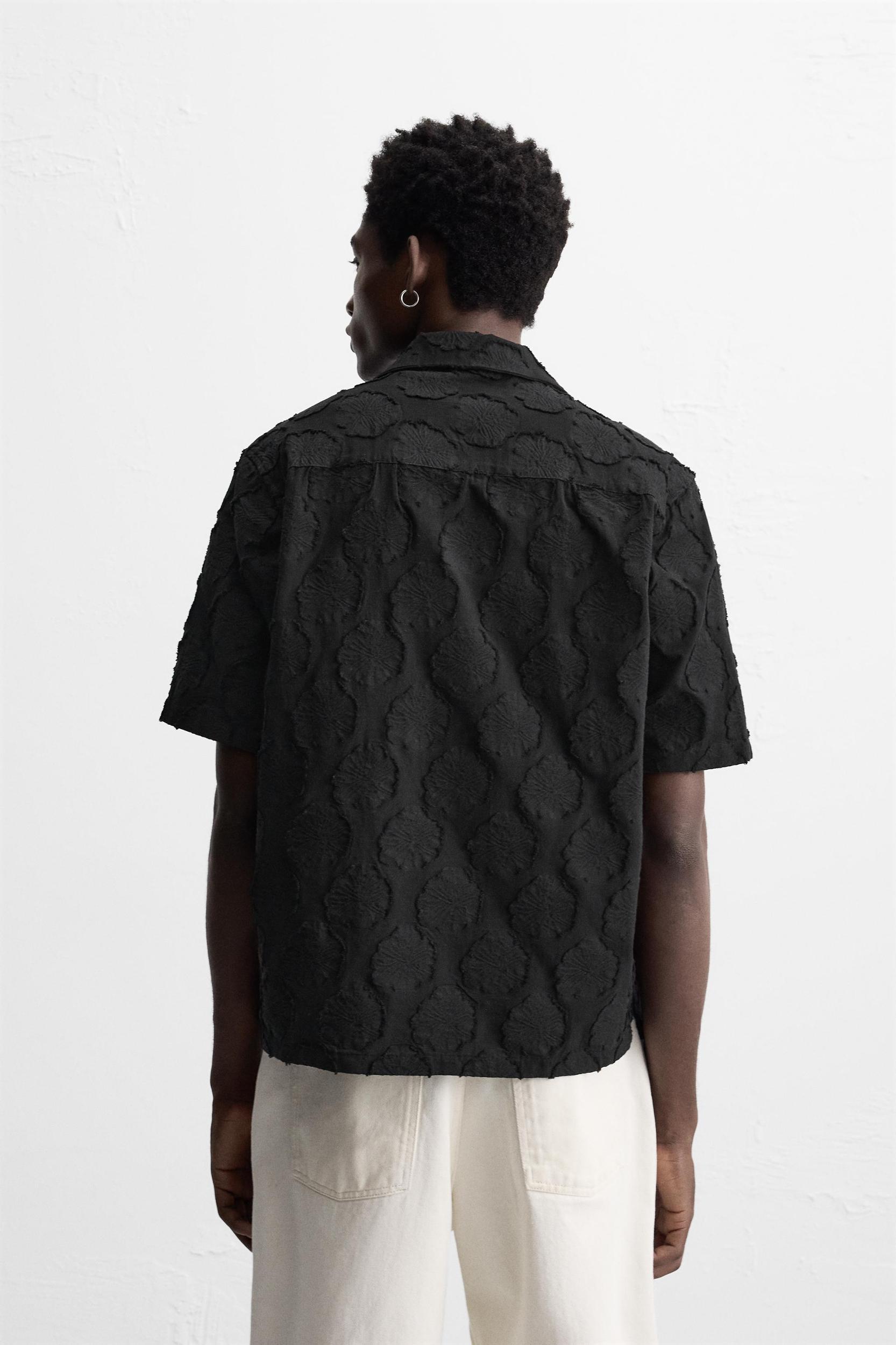 TEXTURED JACQUARD SHIRT Product Image