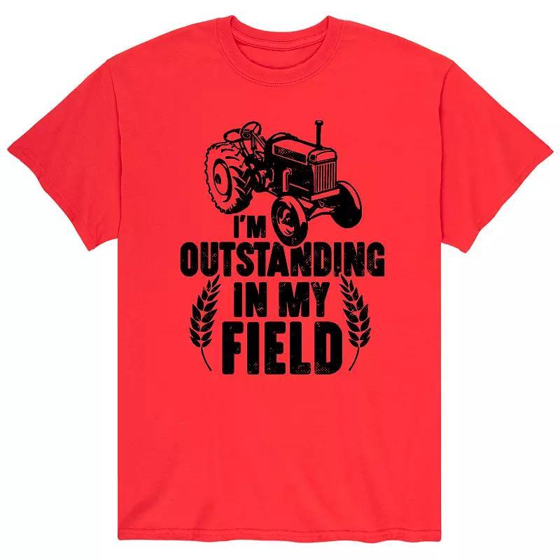 Men's Outstanding In My Field Tee, Size: XXL, Gray Product Image