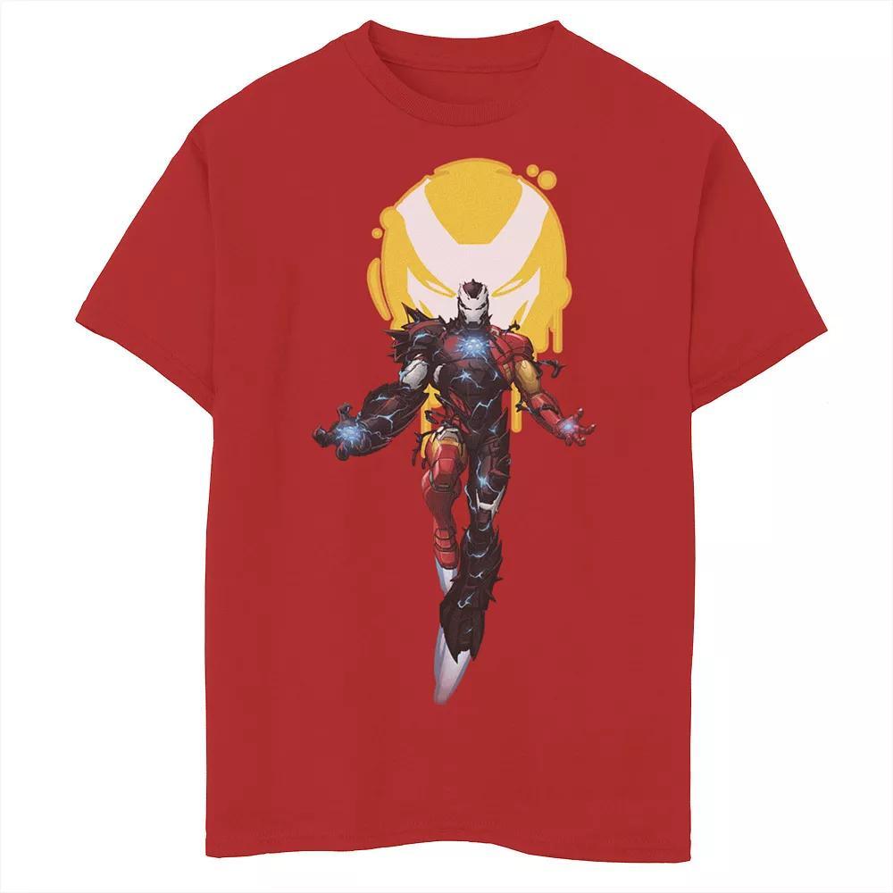 Boys 8-20 Marvel Iron Man Venom Mashup Logo Graphic Tee, Boy's, Size: XL, Red Product Image