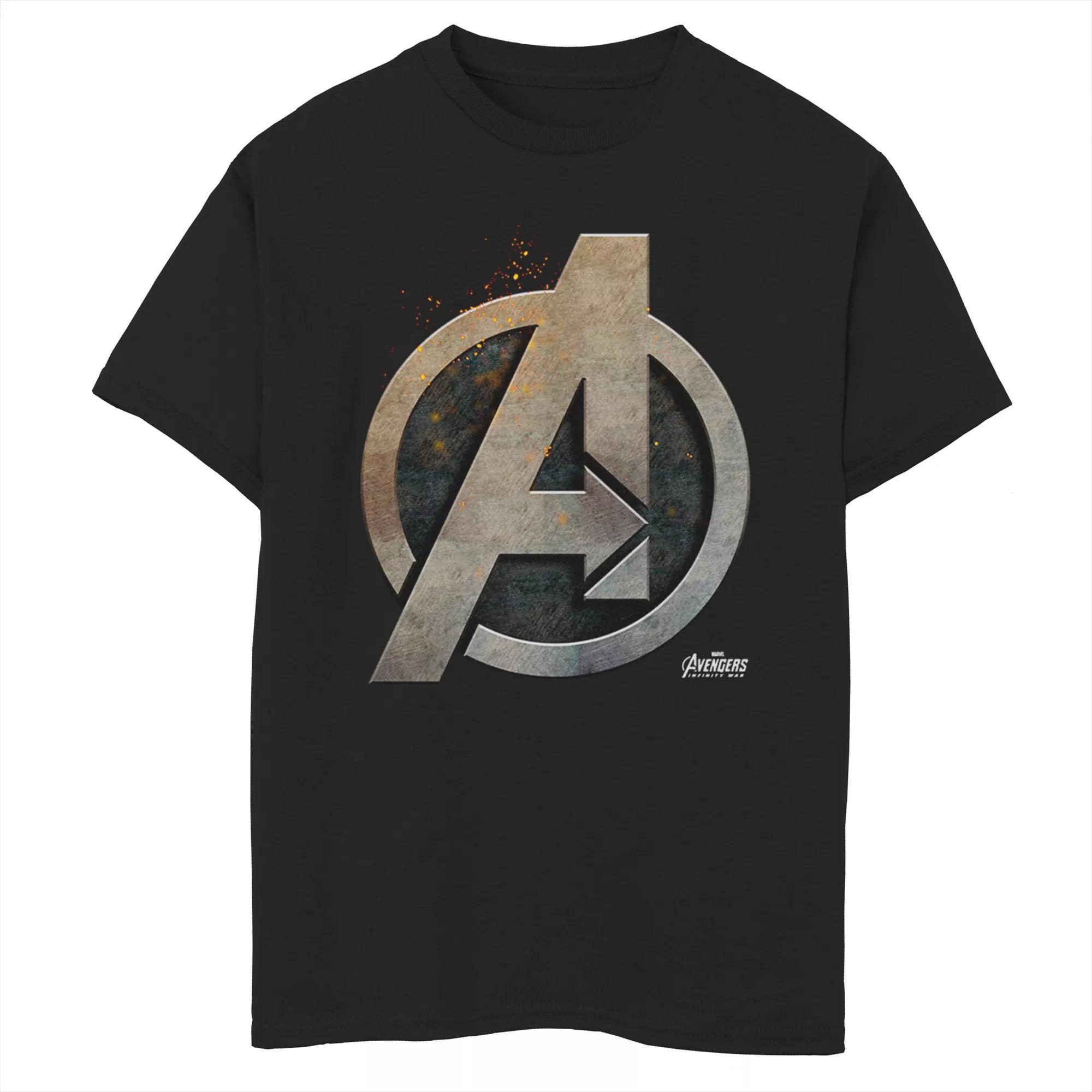 Big & Tall Marvel Avengers Infinity War Gauntlet Prism Tee, Men's,  Product Image