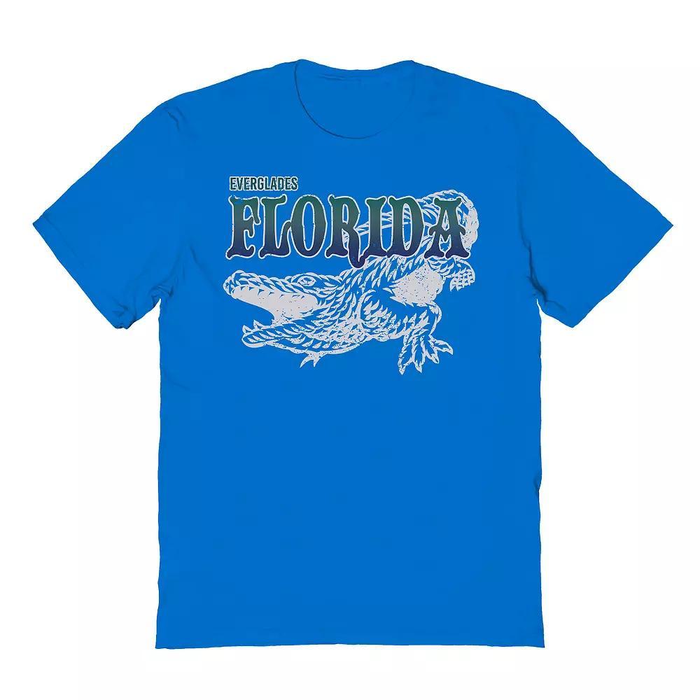 Men's Country Parks Florida Everglades Graphic Tee, Size: Small, Royal Product Image