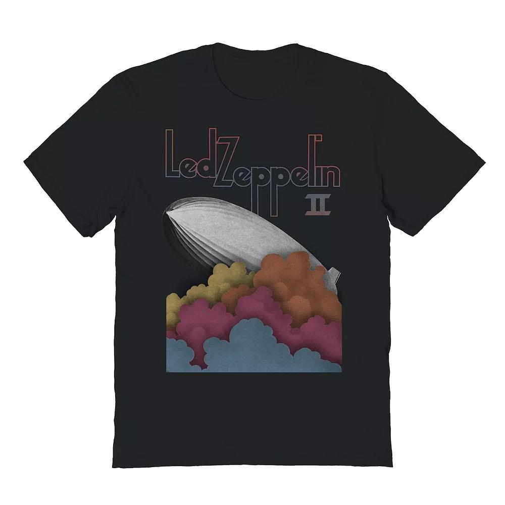 Men's Led Zeppelin Roman Sky Graphic Tee, Size: Large, Black Product Image