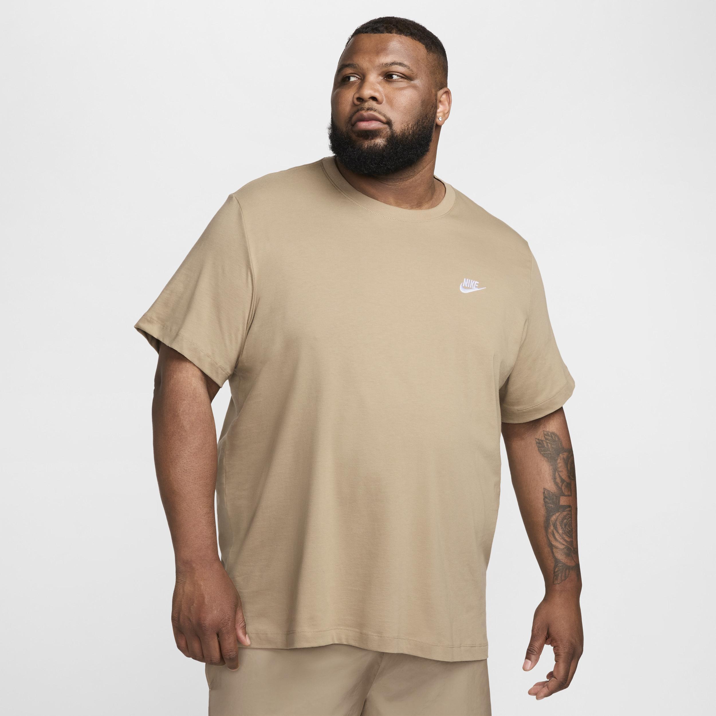 Big & Tall Nike Sportswear Club Tee, Mens Blue Product Image