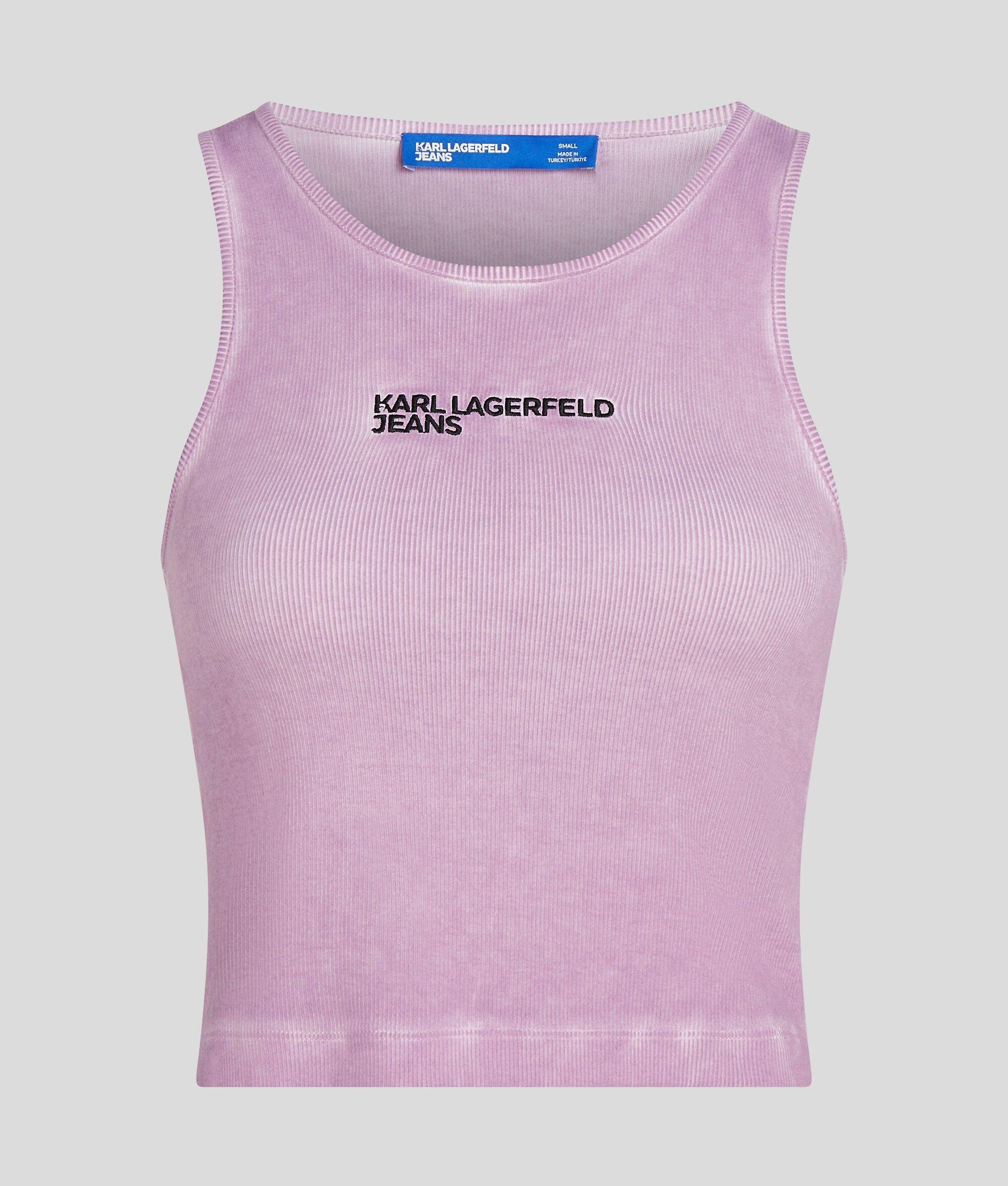WASHED RIBBED TANK TOP Product Image