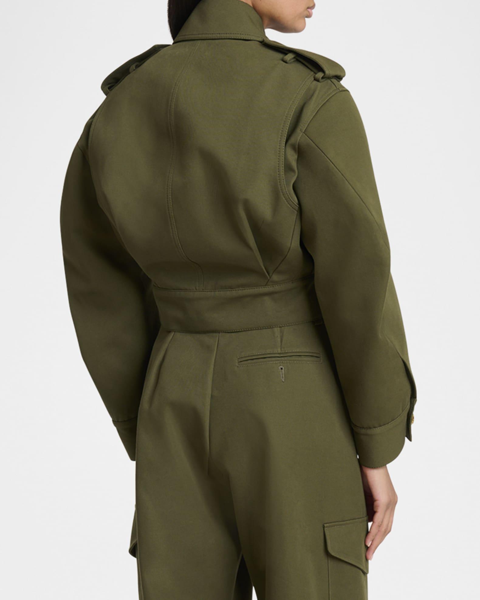 Cocoon Cropped Utility Jacket Product Image