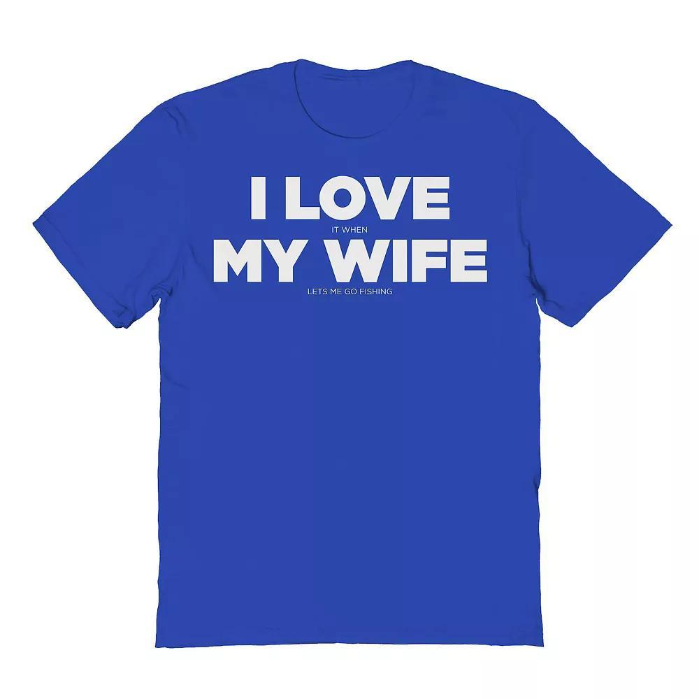 Men's Duke & Sons Fishing Wife Graphic Tee, Adult Unisex,  Product Image