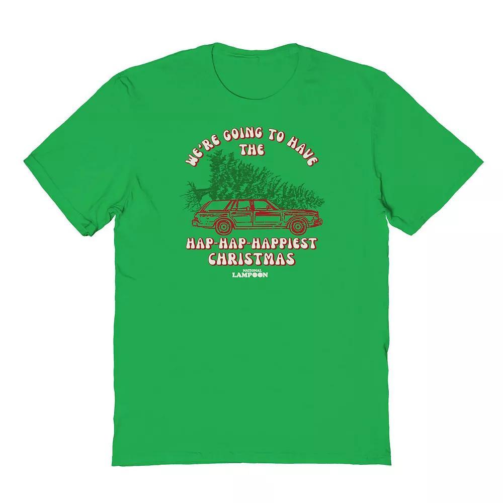 Men's Having the Happiest Christmas National Lampoon's Christmas Vacation Graphic Tee, Adult Unisex,  Product Image