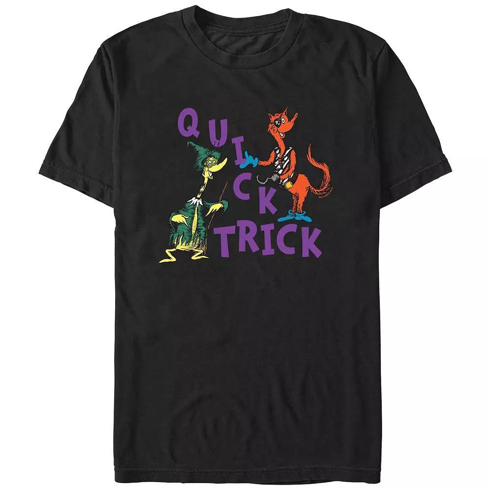 Men's Dr. Seuss Quick Trick Graphic Tee, Size: XXL, Black Product Image