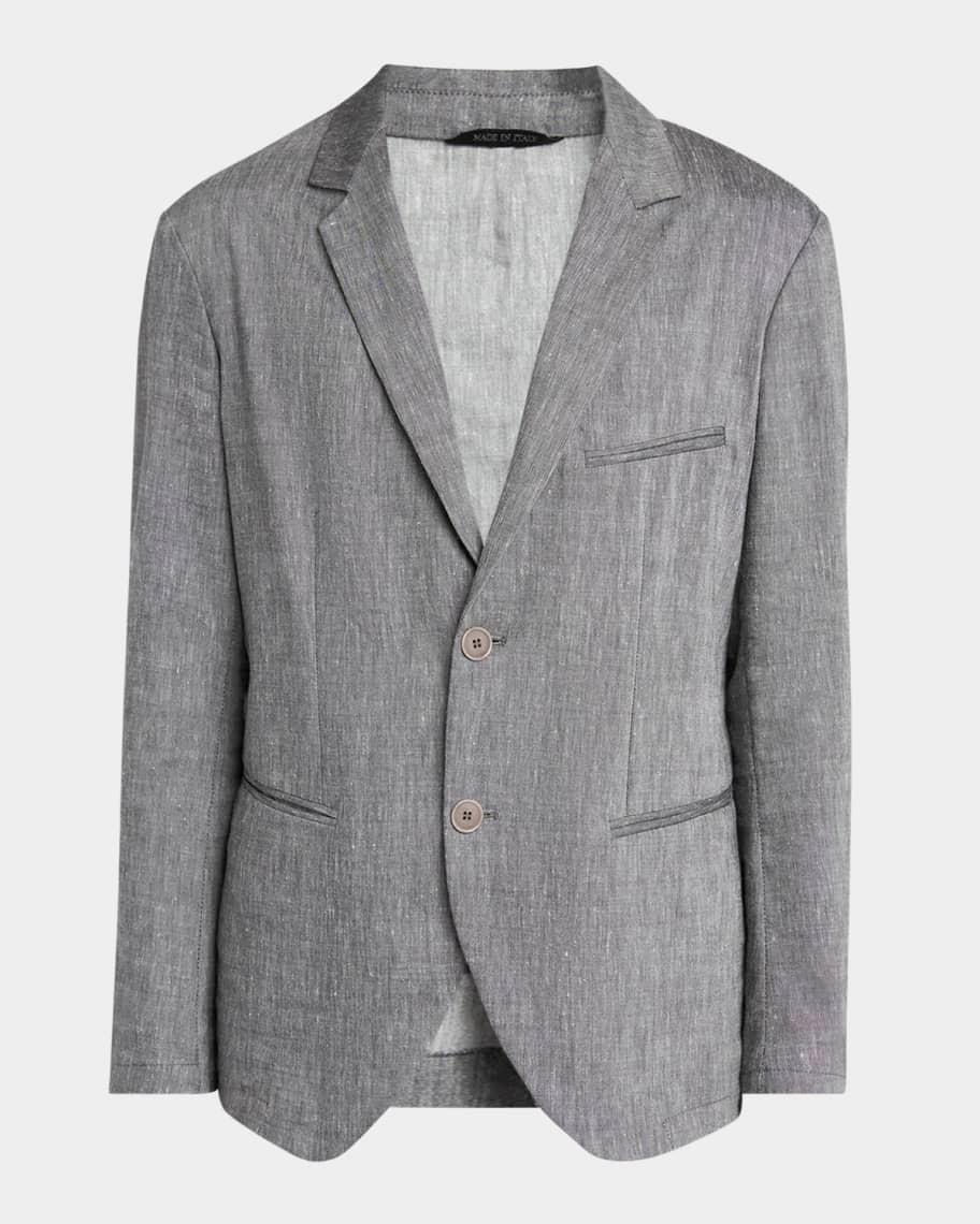 Men's One Shot Linen-Wool Sport Coat Product Image