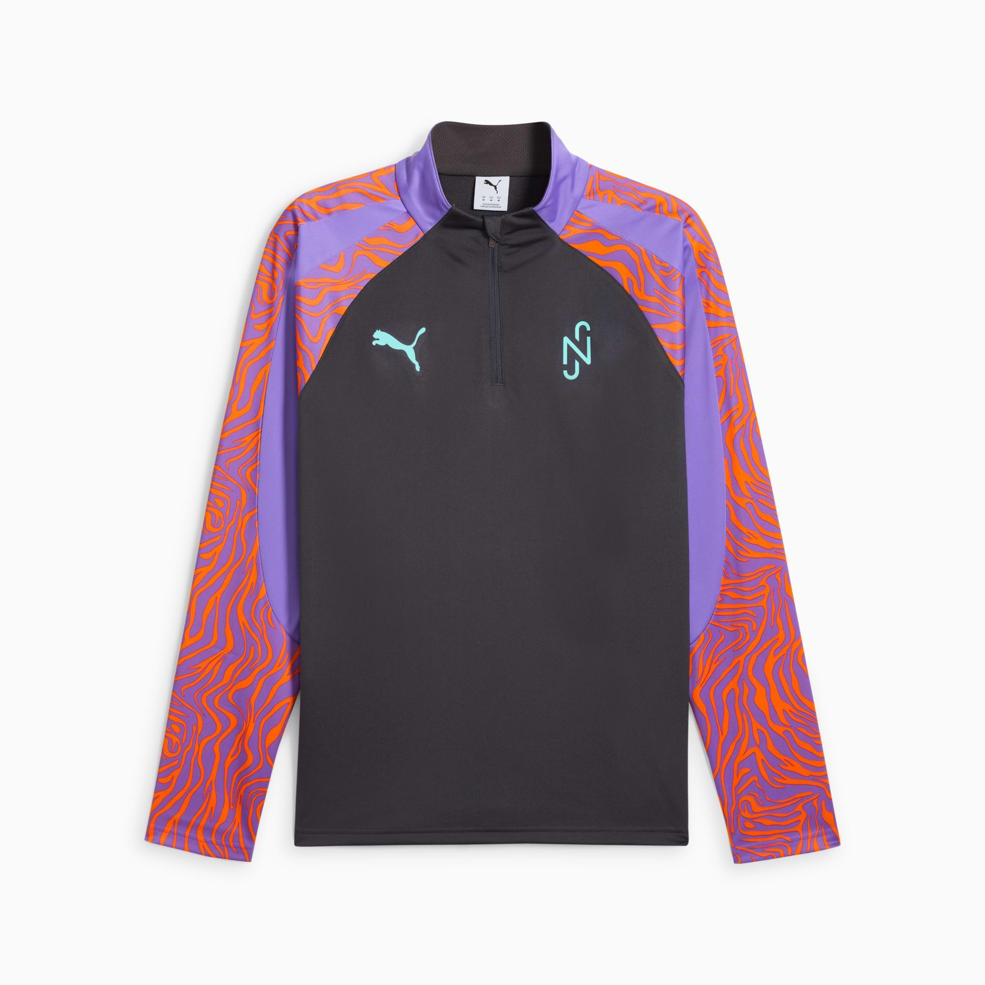 PUMA x NEYMAR Creativity Men's Quarter-Zip Soccer Top in Grey Product Image