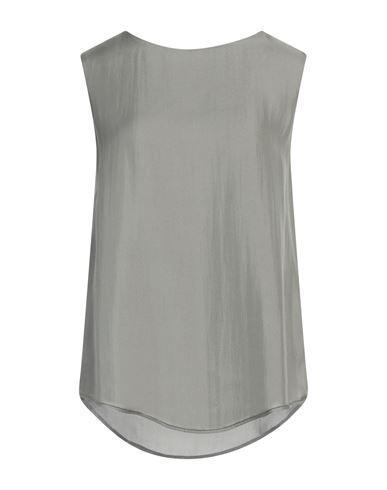 FABIANA FILIPPI Woman Top Sage Green Size 8 Polyester, Elastane, Ecobrass Product Image