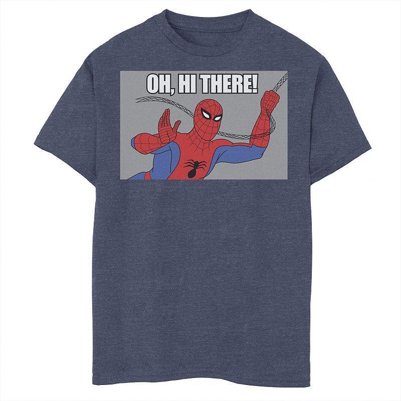 Boys 8-20 Marvel Spider-Man Swinging Oh, Hi There! Vintage Portrait Graphic Tee, Boy's,  Product Image