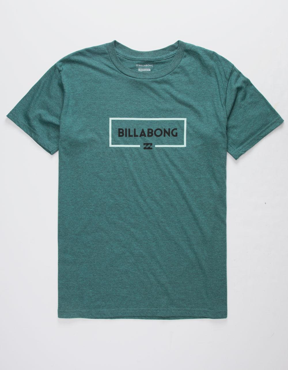 BILLABONG Swelled Heather Turquoise Mens T-Shirt Product Image