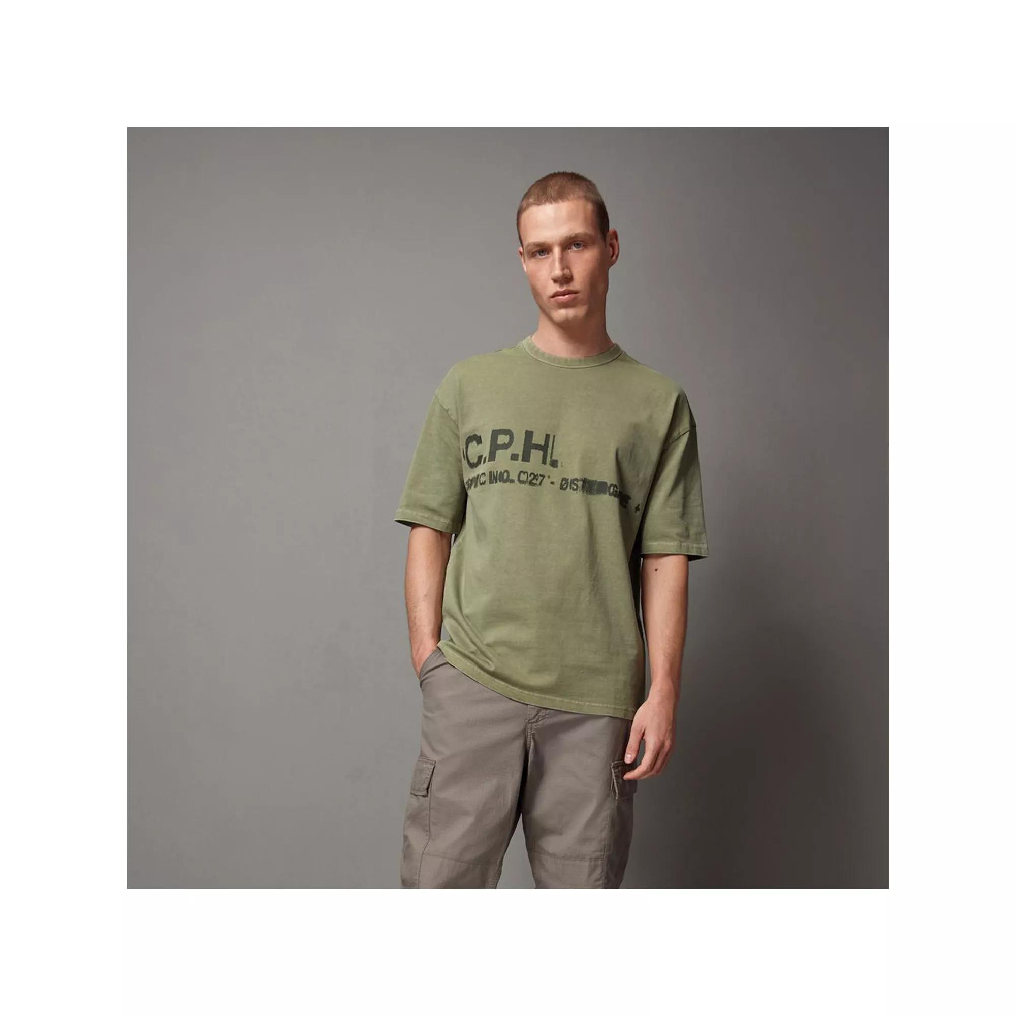 Mens NEXT Copenhagen Graphic T-Shirt Green Product Image
