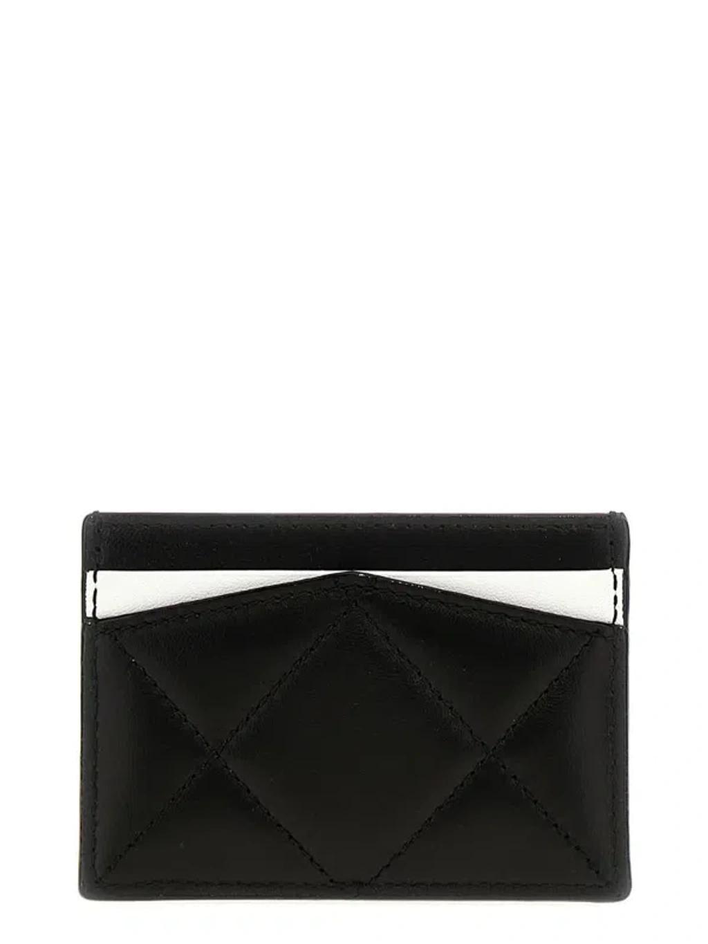 ALEXANDER MCQUEEN Women 'graffiti' Card Holder In Black Product Image