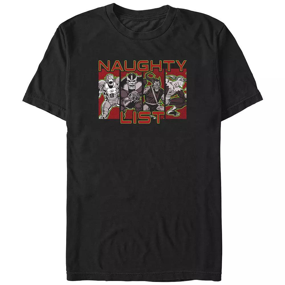 Men's Marvel Naughty List Graphic Tee,  Product Image
