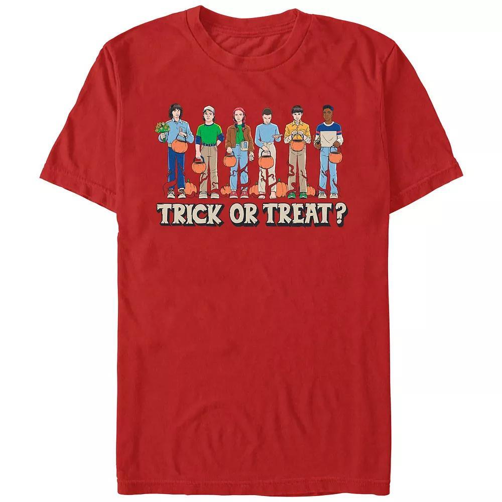 Men's Stranger Things Trick Or Treat Graphic Tee,  Product Image