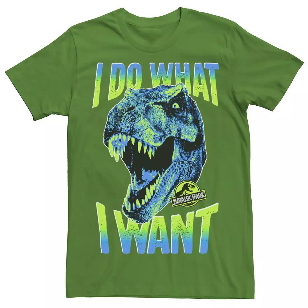 Men's Jurassic Park T-Rex I Do What I Want Tee, Size: Medium, Royal Product Image