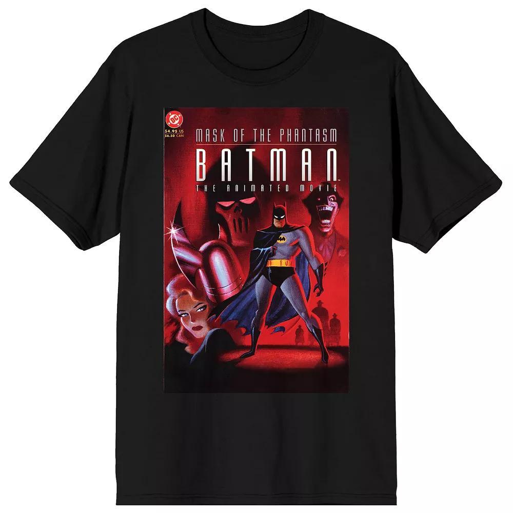 Men's DC Comics Mask Of Phantasm Tee, Size: XXL, Black Product Image