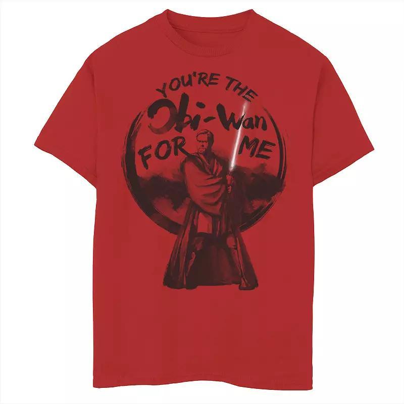 Boys 8-20 Star Wars Obi-Wan Kenobi For Me Tee, Boy's, Size: Large, Red Product Image