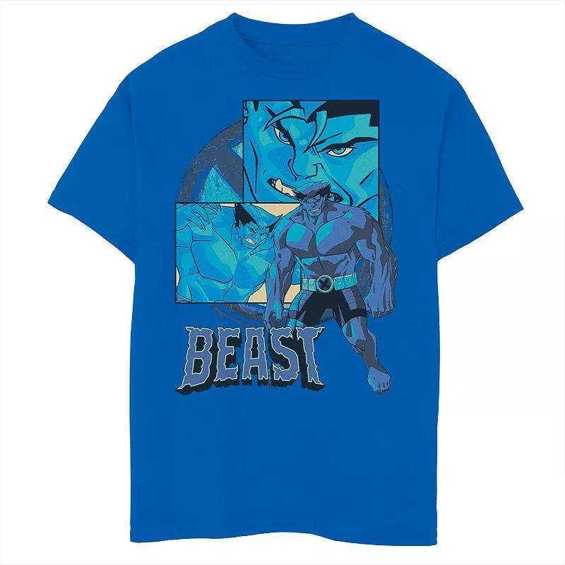 Boys 8-20 Marvel X-Men Beast Collage Panel Logo Graphic Tee, Boys Product Image