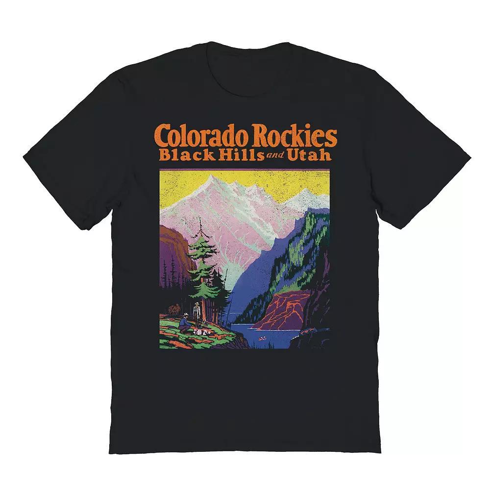 Men's Colorado Rockies Dark Graphic Tee,  Product Image
