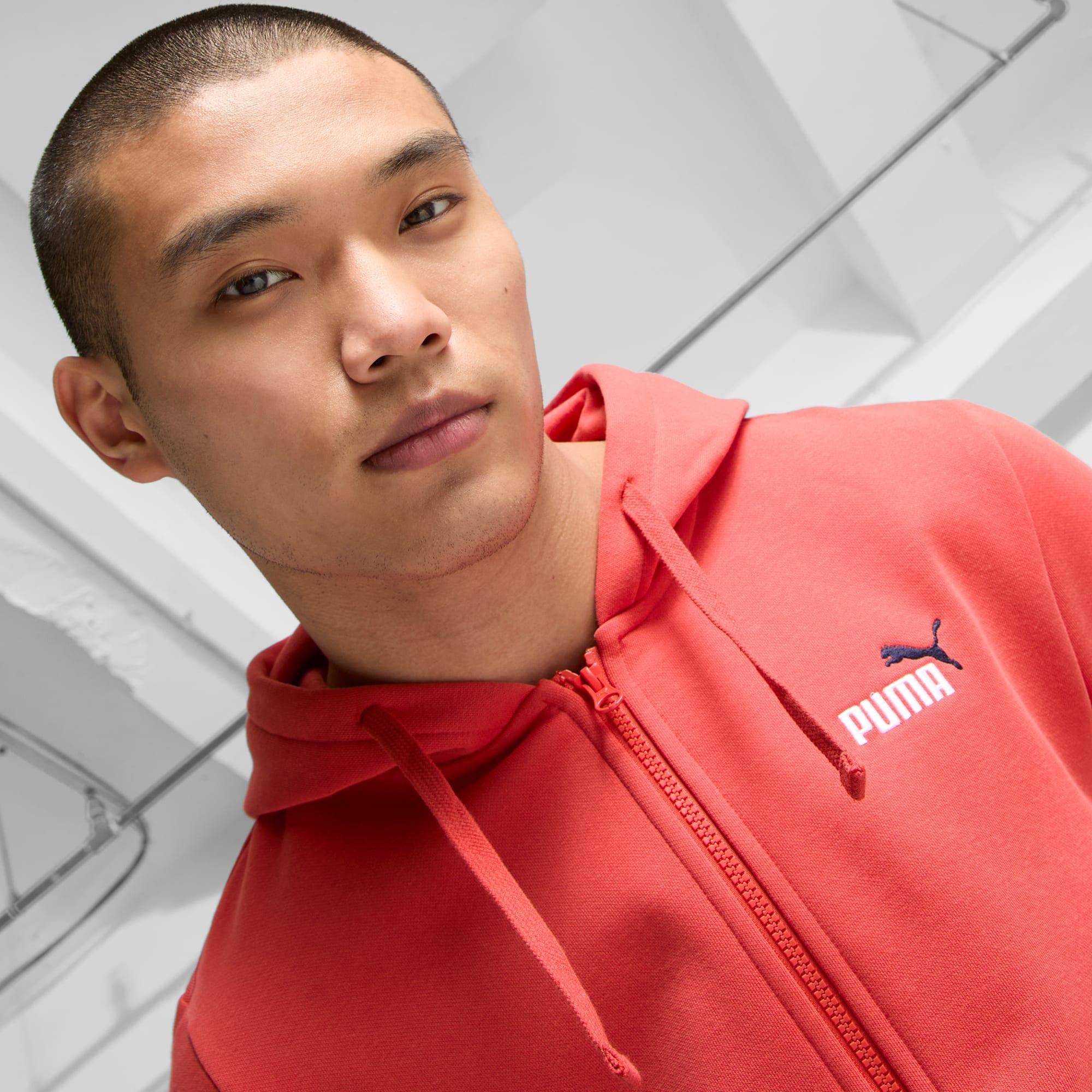 Essentials Small No. 1 Logo Men's Full-Zip Hoodie Product Image