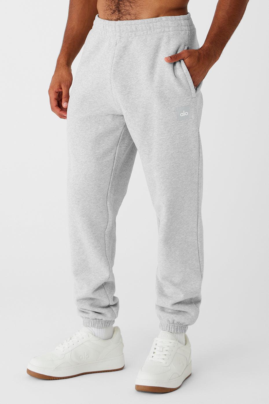 Cuffed Renown Heavy Weight Sweatpant - Athletic Heather Grey Product Image