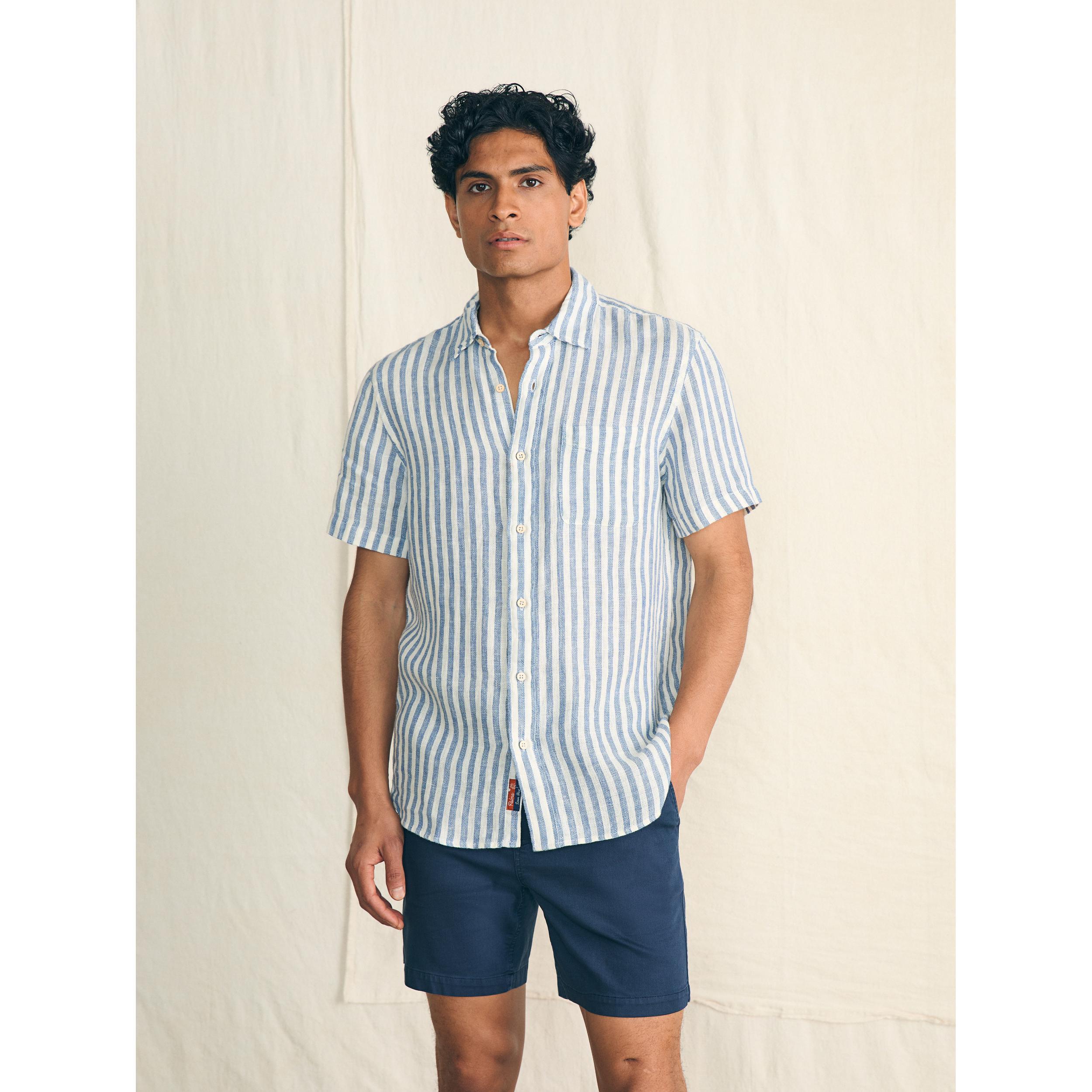 Palma Linen Short Sleeve Shirt Product Image